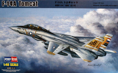 Hobby Boss MODEL AIRPLANES Hobby Boss 1/48 F-14A Tomcat Kit