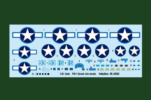 Hobby Boss MODEL AIRPLANES Hobby Boss 1/48 F4U-1 Corsair Late Kit