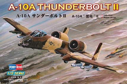 Hobby Boss MODEL AIRPLANES Hobby Boss 1/72 A-10A Thunderbolt II Kit