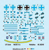Hobby Boss MODEL AIRPLANES Hobby Boss 1/72 Me 262A-1a Fighter Kit