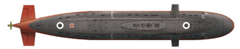 Hobby Boss MODEL SHIPS Hobby Boss 1/350 PLA Navy Kilo Class Sub Kit