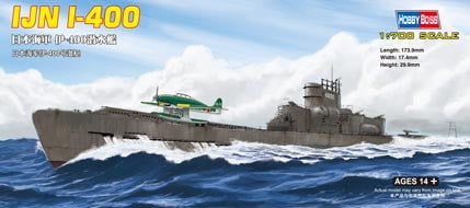 Hobby Boss MODEL SHIPS Hobby Boss 1/700 Japanese I-400 Class Sub Kit