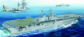 Hobby Boss MODEL SHIPS Hobby Boss 1/700 USS Boxer LHD-4 Kit