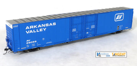 HomeShops HomeShops HFB-001-002 AV - Arkansas Valley #29059 86' Double Plug Door Boxcar HO Scale