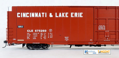HomeShops HomeShops HFB-003-002 CLE - Cincinnati & Lake Erie #675297 Greenville 86' Double Plug Door Boxcar HO Scale