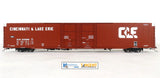HomeShops HomeShops HFB-003-002 CLE - Cincinnati & Lake Erie #675297 Greenville 86' Double Plug Door Boxcar HO Scale
