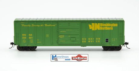 HomeShops HomeShops HFB-018-001 WNRR Washington Northern #333801 - InterMountain PS-5277 50' Box Car HO Scale