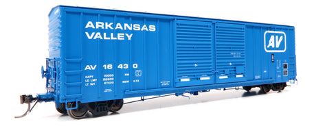 HomeShops HomeShops HFB-028-001 AV Arkansas Valley #16303 - Rapido PC&F 5258 50' Double Door Box Car HO Scale