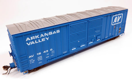 HomeShops HomeShops HFB-028-001 AV Arkansas Valley #16303 - Rapido PC&F 5258 50' Double Door Box Car HO Scale