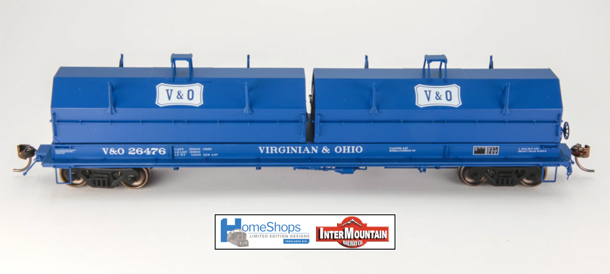 HomeShops HomeShops HFG-006-001 V&O Virginian & Ohio #26413 - InterMountain Evans 100 Ton Steel Coil Car HO Scale