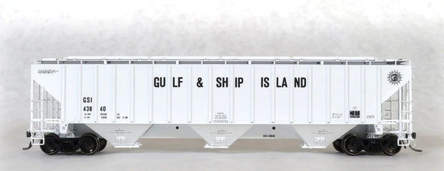 HomeShops HomeShops HFH-003-002 GSI - Gulf and Ship Island #43840 Tangent PS-4427 Covered Hopper Car HO Scale