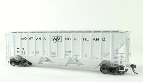 HomeShops HomeShops HFH-011-001 MN - Montana Northland #7274 Tangent PS-4427 Covered Hopper Car HO Scale