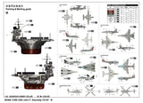 I Love Kit MODEL SHIPS I Love Kit Ships 1/350 US Navy Aircraft Carrier USS John F. Kennedy CV-67
