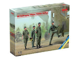 ICM Models 53101 1/35 U.S. Helicopter Pilots (1960s-1970s) Figures Model Kit