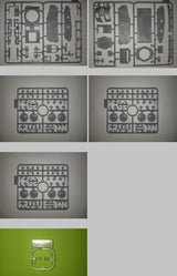 ICM Models MILITARY MODEL ICM Models 1/35 German Leichttraktor Rheinmetall 1930 Tank (New Tool) Kit