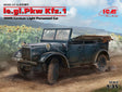 ICM Models MILITARY MODEL ICM Models 1/35 WWII German le.gl.Pkw Kfz1 Light Personnel Car (New Tool) Kit