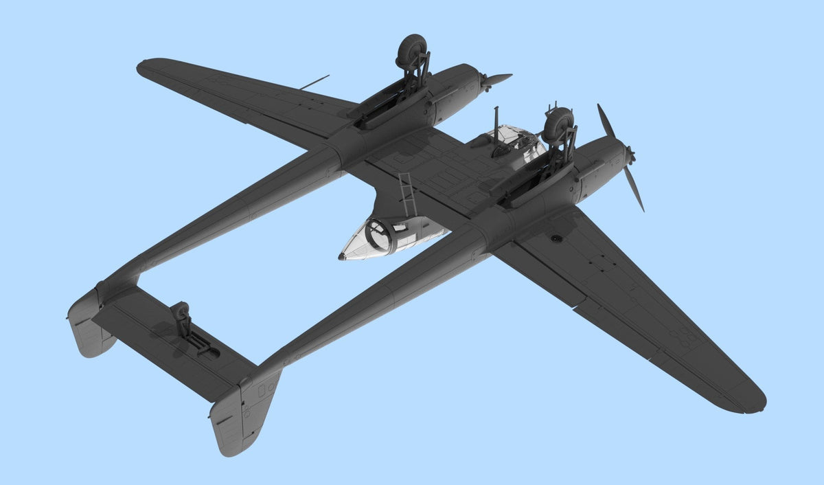 ICM Models MODEL AIRCRAFT ICM Models 1/72 FW 189A-1 WWII German Night Fighter Kit