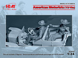 ICM Models MODEL CARS ICM Models Model Cars 1/24 American Male/Female Motorists 1910's Kit
