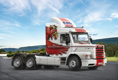Italeri MILITARY MODEL Italeri 1/24 Scania T143H 6x2 Kit