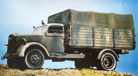 Italeri MILITARY MODEL Italeri 1/35 WWII Opel Blitz S German Cargo Truck (Re-Issue) Kit