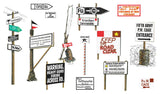 Italeri MILITARY MODEL Italeri 1/35 WWII Road Signs Kit