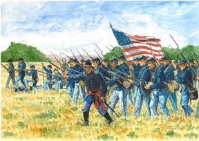 Italeri MILITARY MODEL Italeri 1/72 American Civil War Union Infantry (50) Kit