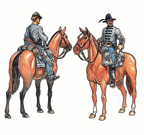 Italeri MILITARY MODEL Italeri 1/72 American Civil War: Union Infantry & Zouaves (50 Figures) Set