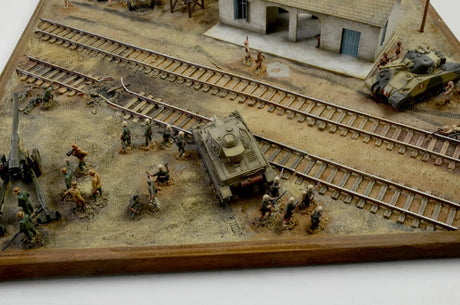 Italeri MILITARY MODEL Italeri 1/72 El Alamein Battle Railway Station Diorama