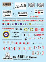 Italeri MILITARY MODEL Italeri 1/72 El Alamein Battle Railway Station Diorama