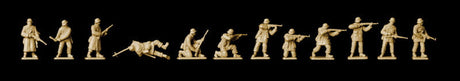 Italeri MILITARY MODEL Italeri 1/72 German Infantry Winter Uniform (36 Figures) Set