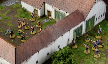 Italeri MILITARY MODEL Italeri 1/72 La Haye Sainte Waterloo 1815 Battleset