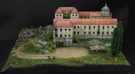 Italeri MILITARY MODEL Italeri 1/72 Montecassino Abbey 1944 Breaking the Gustav Line Battle Diorama Set