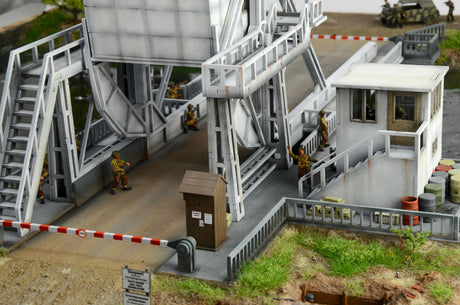 Italeri MILITARY MODEL Italeri 1/72 Pegasus Bridge Assault Battle Diorama Set (New Tool)
