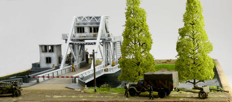 Italeri MILITARY MODEL Italeri 1/72 Pegasus Bridge Assault Battle Diorama Set (New Tool)