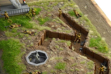 Italeri MILITARY MODEL Italeri 1/72 Pegasus Bridge Assault Battle Diorama Set (New Tool)