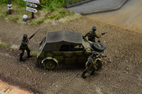 Italeri MILITARY MODEL Italeri 1/72 Pegasus Bridge Assault Battle Diorama Set (New Tool)
