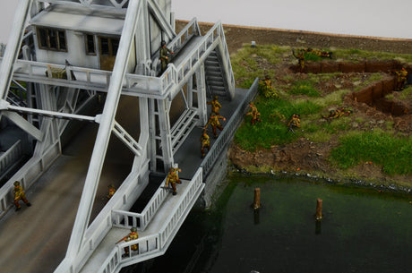 Italeri MILITARY MODEL Italeri 1/72 Pegasus Bridge Assault Battle Diorama Set (New Tool)
