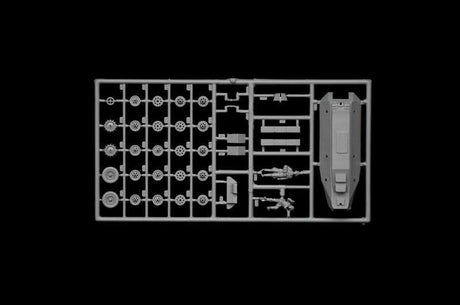Italeri MILITARY MODEL Italeri 1/72 SdKfz 251/8 Halftrack Ambulance Kit