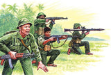 Italeri MILITARY MODEL Italeri 1/72 Vietnam: Vietnamese Army/Vietcong Soldiers (50 Figures) Set