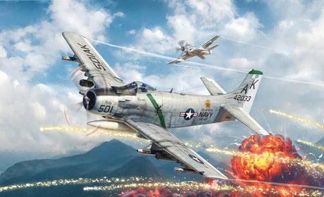 Italeri MODEL AIRCRAFT Italeri 1/48 A1-H Skyraider Fighter/Bomber Kit