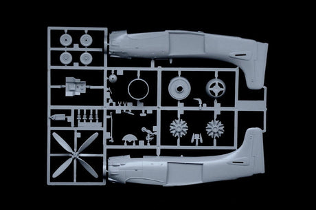 Italeri MODEL AIRCRAFT Italeri 1/48 A1-H Skyraider Fighter/Bomber Kit
