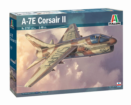 Italeri MODEL AIRCRAFT Italeri 1/48 A7E Corsair II Attack Aircraft Kit