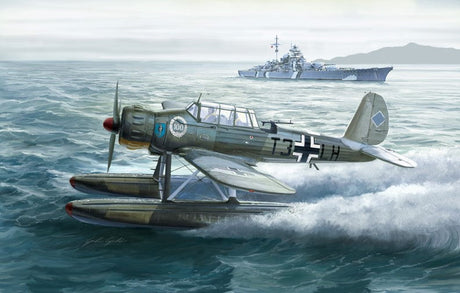 Italeri MODEL AIRCRAFT Italeri 1/48 Arado Ar196A3 Seaplane Kit