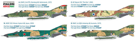 Italeri MODEL AIRCRAFT Italeri 1/48 F-4E Phantom II Kit