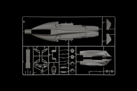 Italeri MODEL AIRCRAFT Italeri 1/48 F/A18E Super Hornet Fighter Kit
