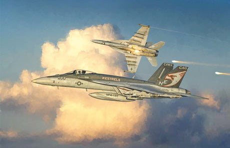 Italeri MODEL AIRCRAFT Italeri 1/48 F/A18E Super Hornet Fighter Kit