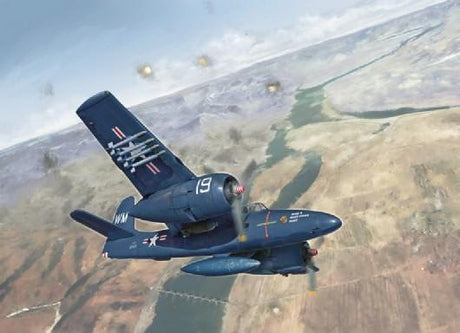 Italeri MODEL AIRCRAFT Italeri 1/48 F7F3 Tigercat US Marines Fighter Kit
