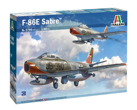 Italeri MODEL AIRCRAFT Italeri 1/48 F86E Sabre Jet Fighter Kit
