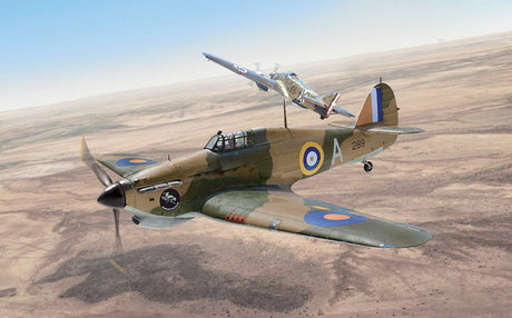 Italeri MODEL AIRCRAFT Italeri 1/48 Hurricane Mk I Trop Fighter Kit