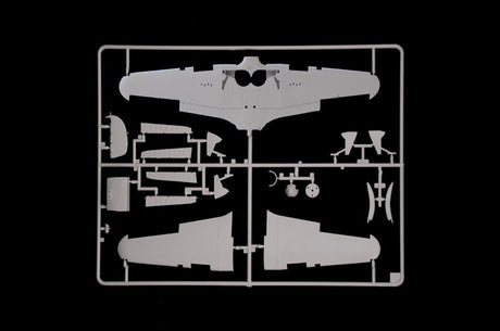 Italeri MODEL AIRCRAFT Italeri 1/48 Hurricane Mk I Trop Fighter Kit